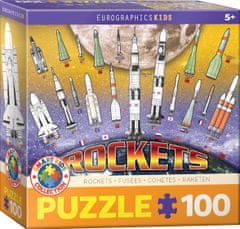 EuroGraphics Mednarodna vesoljska raketa Puzzle 100 kosov